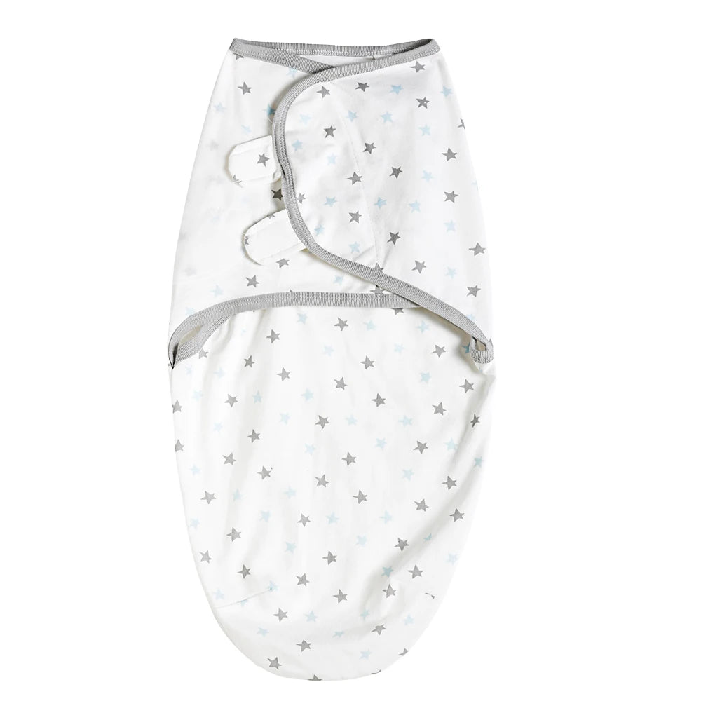 Lightweight Summer Cotton Newborn Swaddle Sleeping Bag