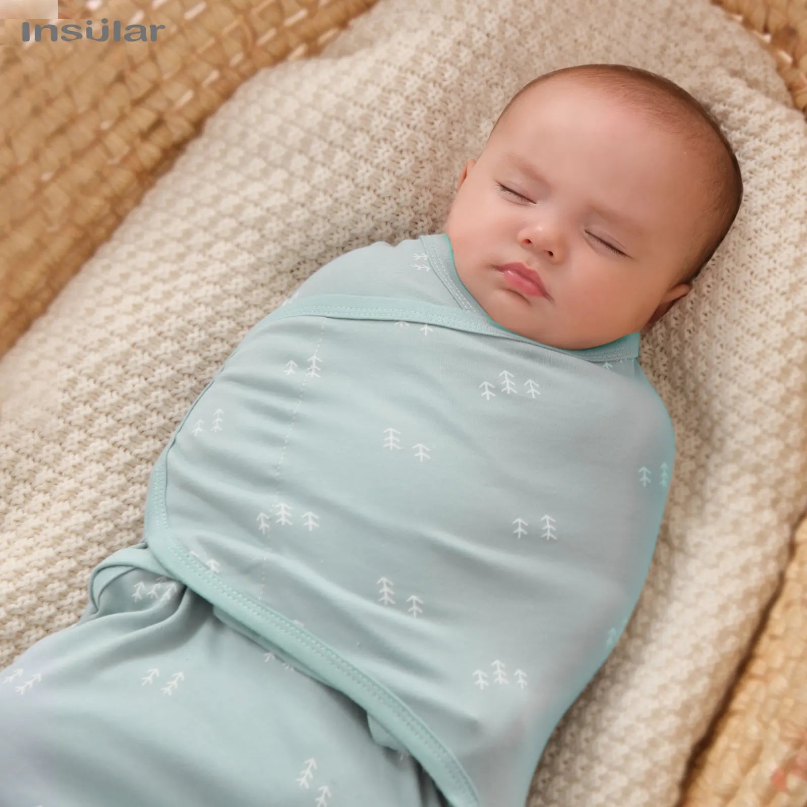 Lightweight Summer Cotton Newborn Swaddle Sleeping Bag