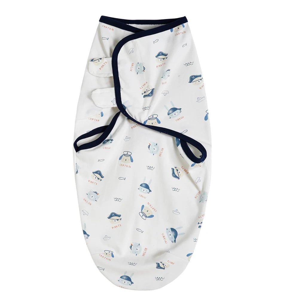 Lightweight Summer Cotton Newborn Swaddle Sleeping Bag
