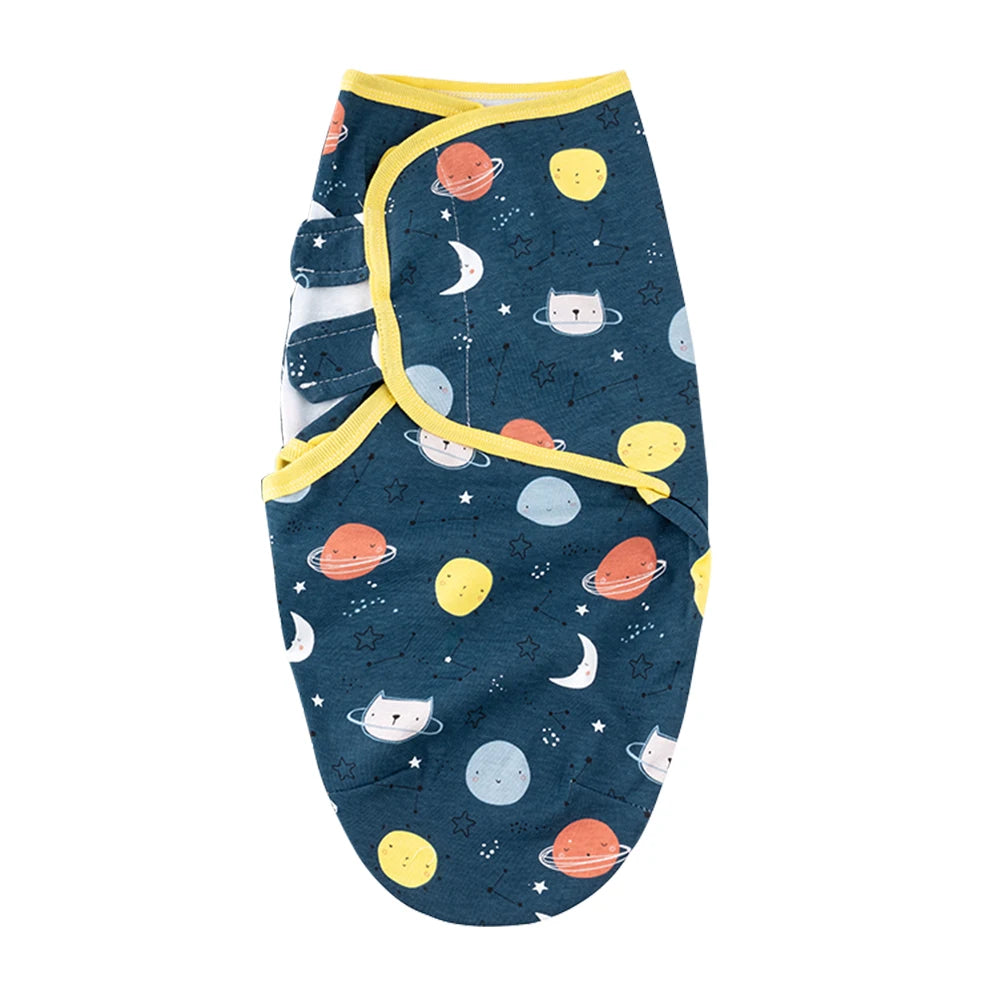 Lightweight Summer Cotton Newborn Swaddle Sleeping Bag