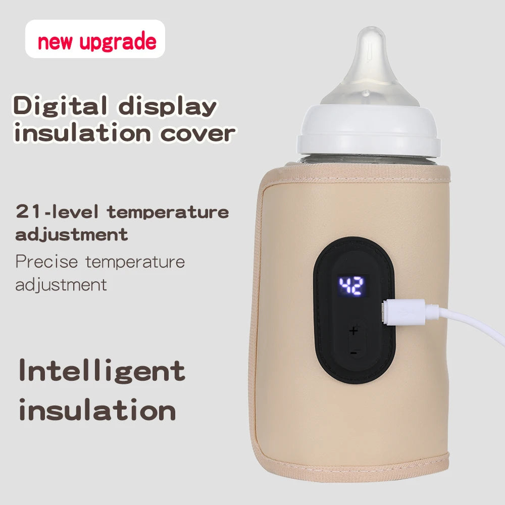 מחמם בקבוקים נייד USB חשמלי לחימום מהיר בדרכים