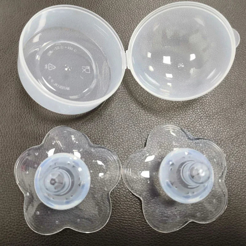 מגן פטמה מסיליקון רך להנקה נוחה ובטוחה