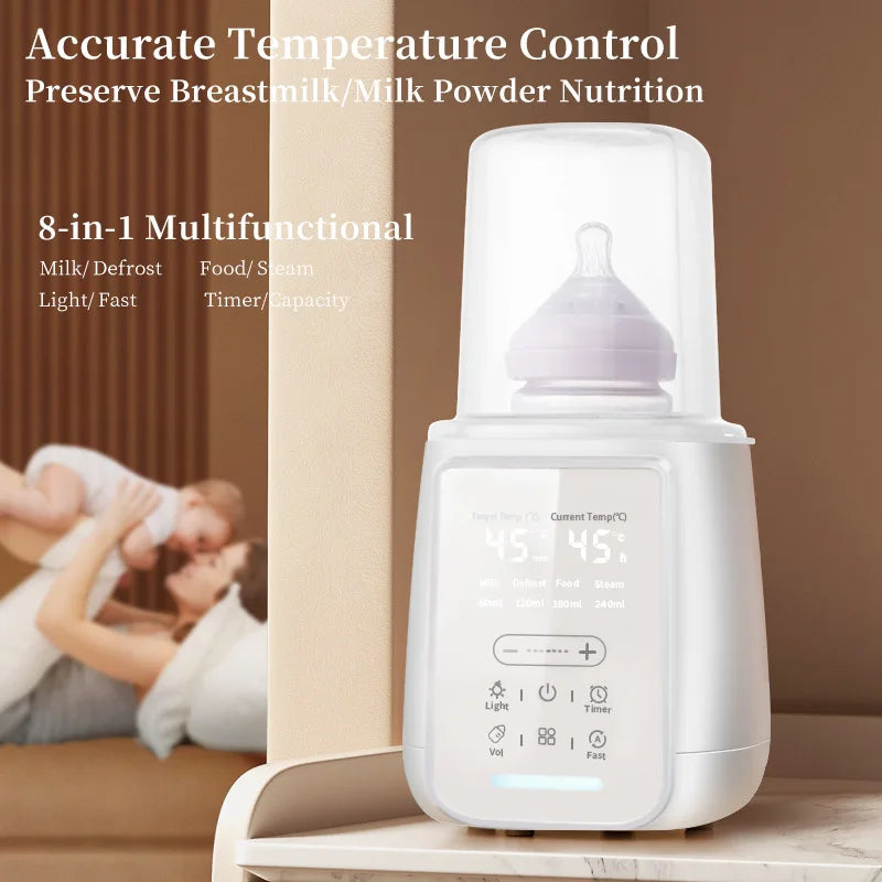 Multifunctional Baby Bottle Warmer And Steam Sterilizer White 220V