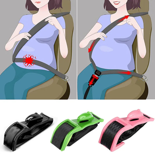 מתאם חגורת בטיחות להריון נוחות ובטיחות