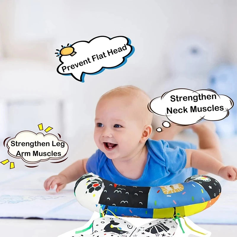 כרית התפתחותית לזמן בטן לתינוק ניגודיות גבוהה