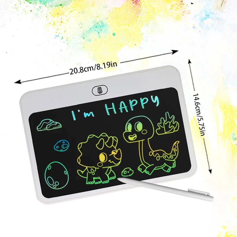 לוח ציור דיגיטלי LCD לילדים בגודל 8.5 אינץ'