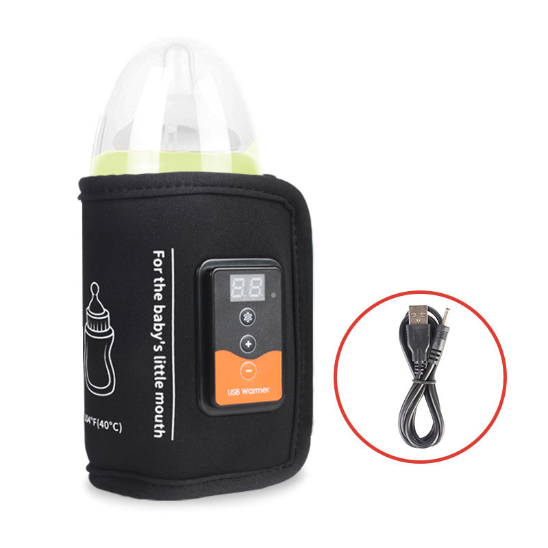 מחמם בקבוקים חכם בחיבור USB עם בקרת טמפרטורה