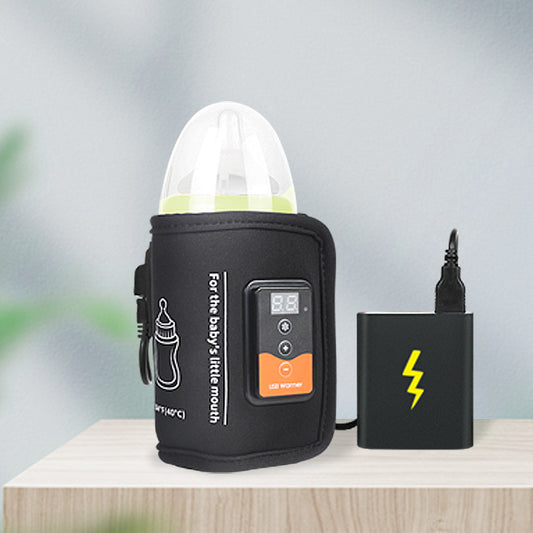 מחמם בקבוקים חכם בחיבור USB עם בקרת טמפרטורה