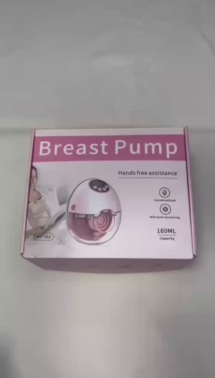 Wearable Hands-Free Electric Breast Pump with Heating Sterilizing Lid